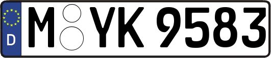 M-YK9583