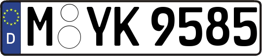 M-YK9585