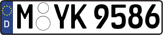 M-YK9586