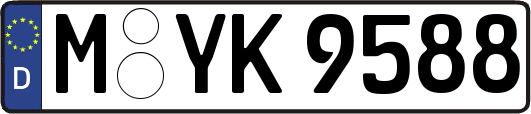 M-YK9588