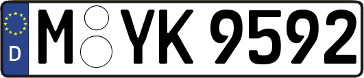 M-YK9592
