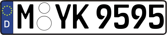 M-YK9595