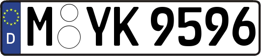 M-YK9596