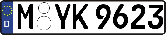 M-YK9623