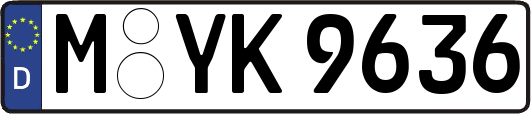 M-YK9636