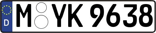 M-YK9638