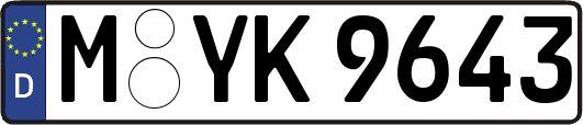 M-YK9643
