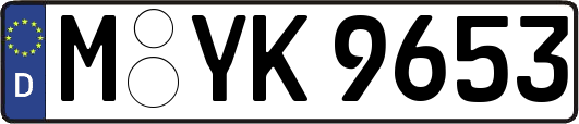 M-YK9653