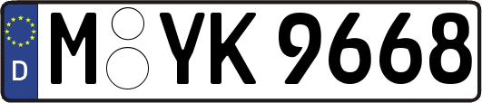 M-YK9668
