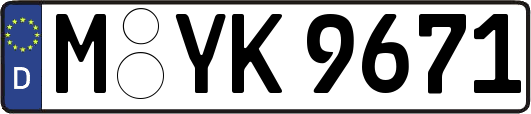 M-YK9671