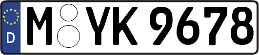 M-YK9678