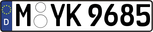 M-YK9685