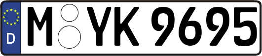 M-YK9695