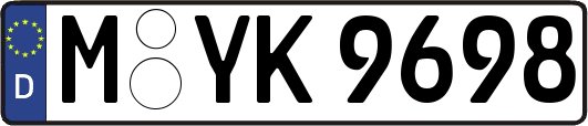 M-YK9698