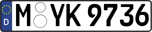 M-YK9736
