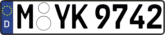 M-YK9742