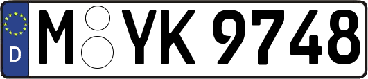 M-YK9748