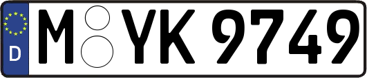 M-YK9749