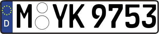 M-YK9753