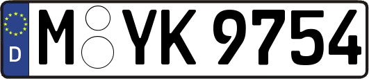 M-YK9754