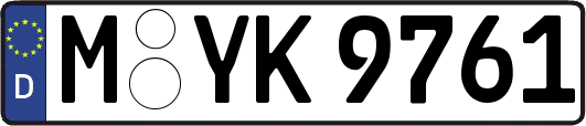 M-YK9761