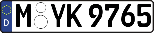 M-YK9765