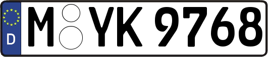 M-YK9768