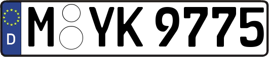 M-YK9775