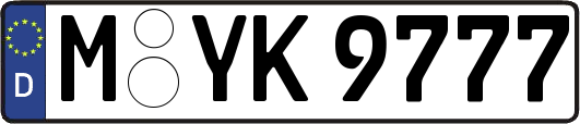 M-YK9777