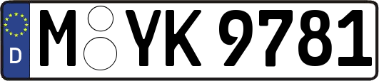 M-YK9781