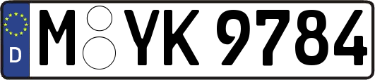 M-YK9784
