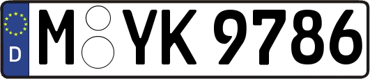 M-YK9786