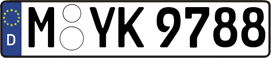 M-YK9788