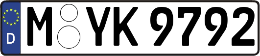 M-YK9792