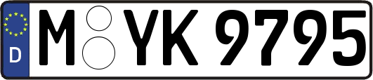 M-YK9795
