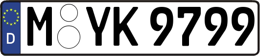 M-YK9799