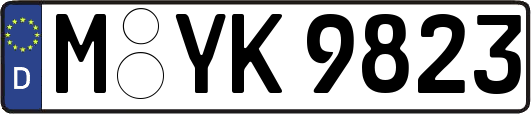 M-YK9823