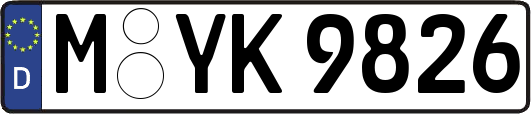 M-YK9826