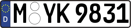 M-YK9831