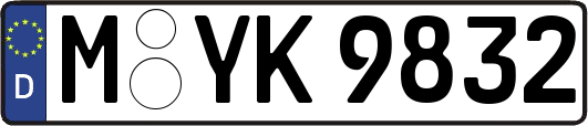M-YK9832