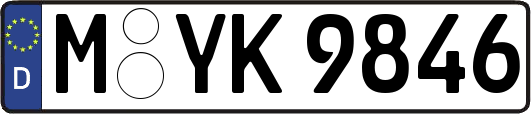 M-YK9846