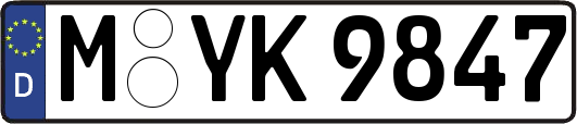 M-YK9847