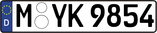 M-YK9854
