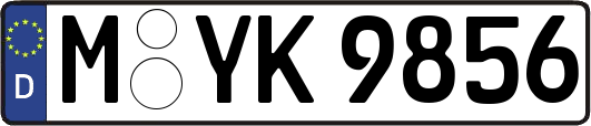 M-YK9856