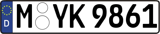 M-YK9861