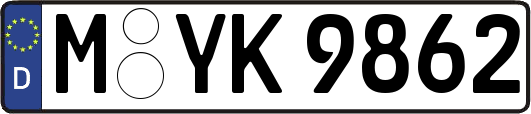 M-YK9862