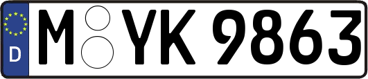 M-YK9863