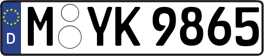 M-YK9865