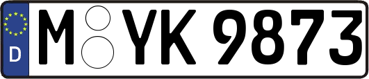 M-YK9873