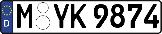 M-YK9874